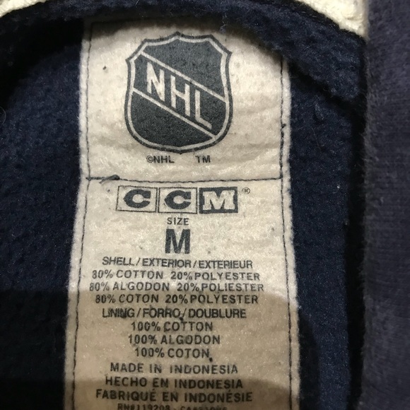 NHL Florida Panthers CCM Medium Distressed Hoodie - Picture 6 of 8